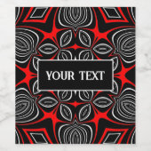 Weinetikett maori bwi (Einzelnes Label)