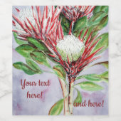 Weinetikett Proteas (Einzelnes Label)