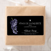 Weinetikett vino de la muerte (Insitu)