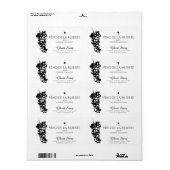 Weinetikett vino de la muerte (Vorne)