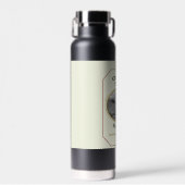 Weinetikett Wasserflasche Trinkflasche (Vorne)