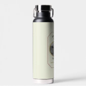 Weinetikett Wasserflasche Trinkflasche (Vorne)