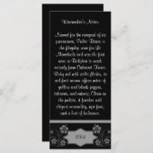 Weinetikett Weine Maker Notes (Vorne/Hinten)