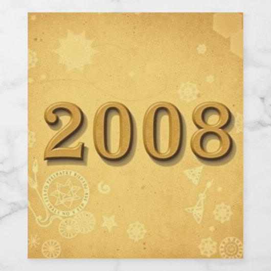 Weinetiketten 2008 weinetikett (Einzelnes Label)