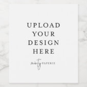 Weinetiketten 3,5" x 4" (Set von 6) Weinetikett (Einzelnes Label)