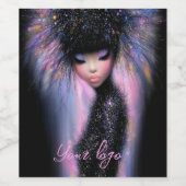 Weinetiketten Cosmic Diva Stellar Glow Weinetikett (Einzelnes Label)