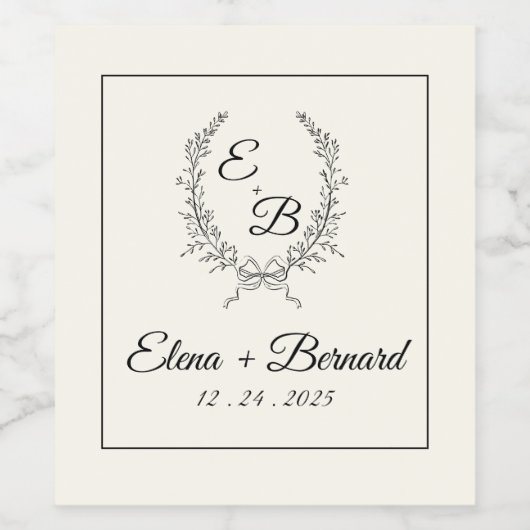 Weinetiketten personalisiert weinetikett (Einzelnes Label)