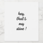 Weinetiketten Weinetikett (Einzelnes Label)