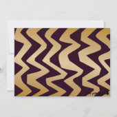 Weinfarbe-Geburtstag/neues Jahr-Party Einladung (Rückseite)