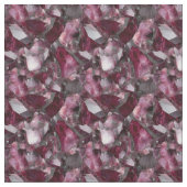 Weinfarbene Edelsteine Stoff (Nahaufnahme)