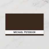 Weinfässer - Hellbraun Visitenkarte (Vorderseite)