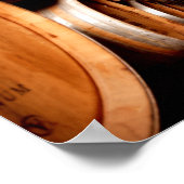 Weinfässer Keller Bar Print Poster (Ecke)