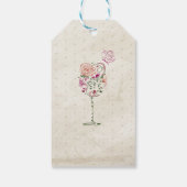 Weinfavorisierungsmarke Geschenkanhänger (Rückseite)