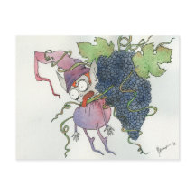 Weinfee - Ich trinke nur horizontalen Text