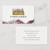 Weinfeld Visitenkarte (Vorne/Hinten)