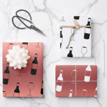 Weinfeuerpapier - Rose Gold