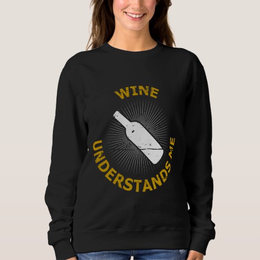 Weinflasche 94 sweatshirt (Vorderseite)