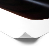 Weinflasche (Blank Label) Poster (Ecke)