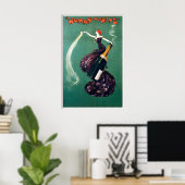 Weinflasche Champagner Essen und Trinken Getränk Poster (Heimbüro)