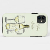 Weinflasche "in vino veritas" iPhone Gehäuse Case-Mate iPhone Hülle (Rückseite (Horizontal))