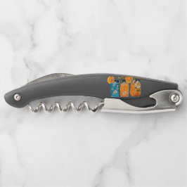 Weinflasche Kellnermesser