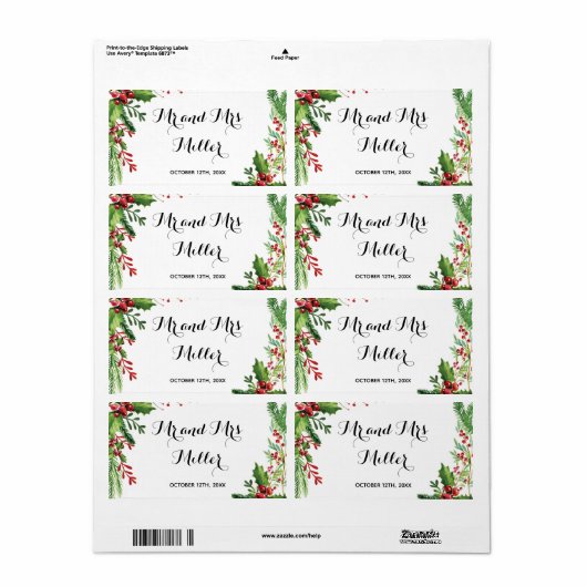 Weinflasche mit Mini-Champagner-Flasche - botanisc (Vorne)