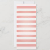 Weinflasche Probe Abendessen Einladung (Rückseite)