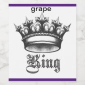 WEINFLASCHE WEINETIKETT (Einzelnes Label)