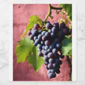 Weinflasche Weinetikett (Einzelnes Label)