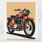 Weinflasche Weinetikett (Einzelnes Label)