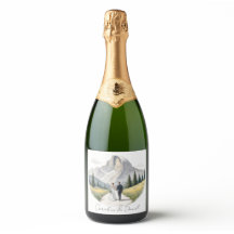 Weinflaschen-Etiketten, Aufkleber für den Yosemite