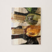 Weinflaschen für Weinliebhaber Puzzle (Vertikal)