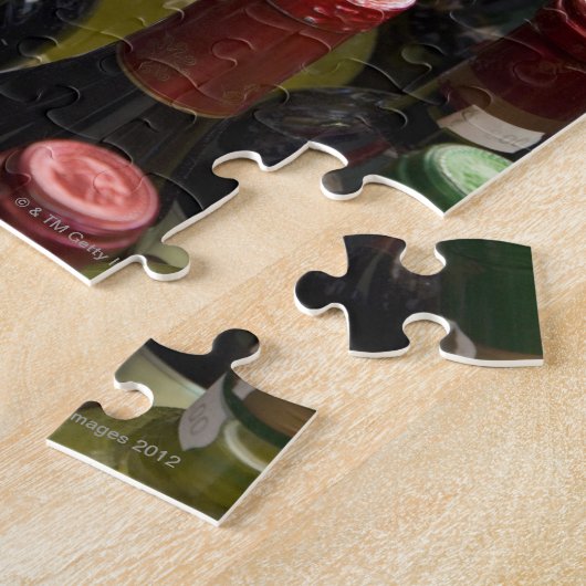Weinflaschen in Campo di Puzzle (Seite)