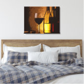 Weinflaschen in Leinwand verpackt (Insitu (Schlafzimmer))