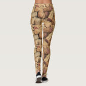 Weinflaschen-Korken-Leggings Leggings (Rückseite)