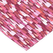 Weinflaschen, mehrfarbig, Burgunder Hintergrund Kurzer Tischläufer (Ecke)