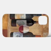 Weinflaschen mit Glas Case-Mate iPhone Hülle (Rückseite (Horizontal))