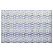 Weinflaschen mit zwei Weingläsern nach blauem Must Stoff (Fat Quarter (45,7 x 55,9 cm))