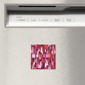 Weinflaschen, Pflaumenfarben, bordeauxroter Hinter Magnet (In Situ (Geschirrspüler))