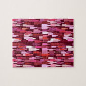 Weinflaschen, Pflaumenfarben, bordeauxroter Hinter Puzzle (Horizontal)