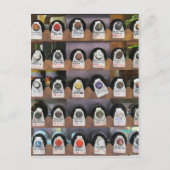 Weinflaschen Postkarte (Vorderseite)