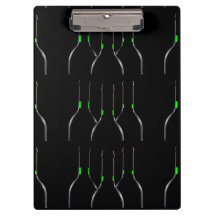 Weinflaschen Schwarze Zwischenablage