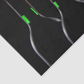 Weinflaschen Schwarzes Gewebe Papier (Ausschnitt)