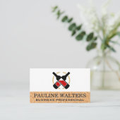 Weinflaschen und Cork Business Card Visitenkarte (Stehend Vorderseite)