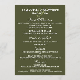 Weinflaschen Wein Weintrauben Menü Menükarte