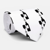 WeinFlaschenglas Krawatte (Gerollt)