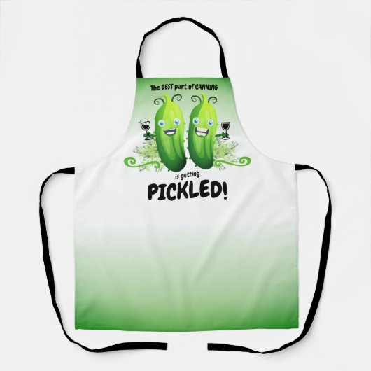 Weinflecken, pickeln, Zuhause konservieren persona Schürze (Vorderseite)