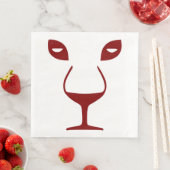 WEINFLUSS SERVIETTE (Beispiel)