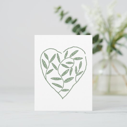 Weingarn Postkarte (Stehend Vorderseite)