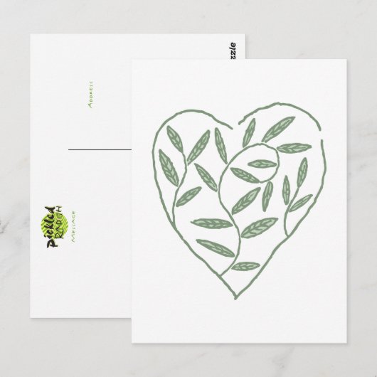 Weingarn Postkarte (Vorne/Hinten)